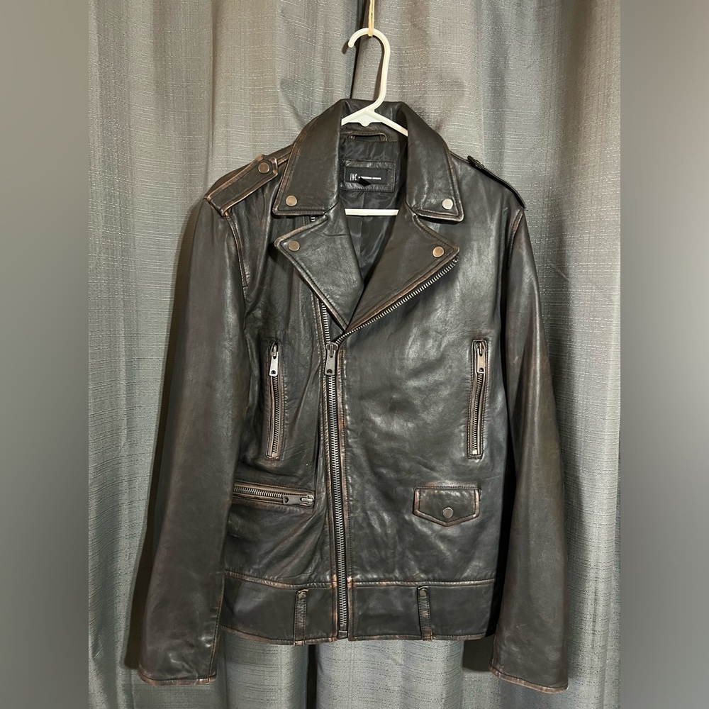 Men’s Small | INC International Concepts Genuine Leather Jacket